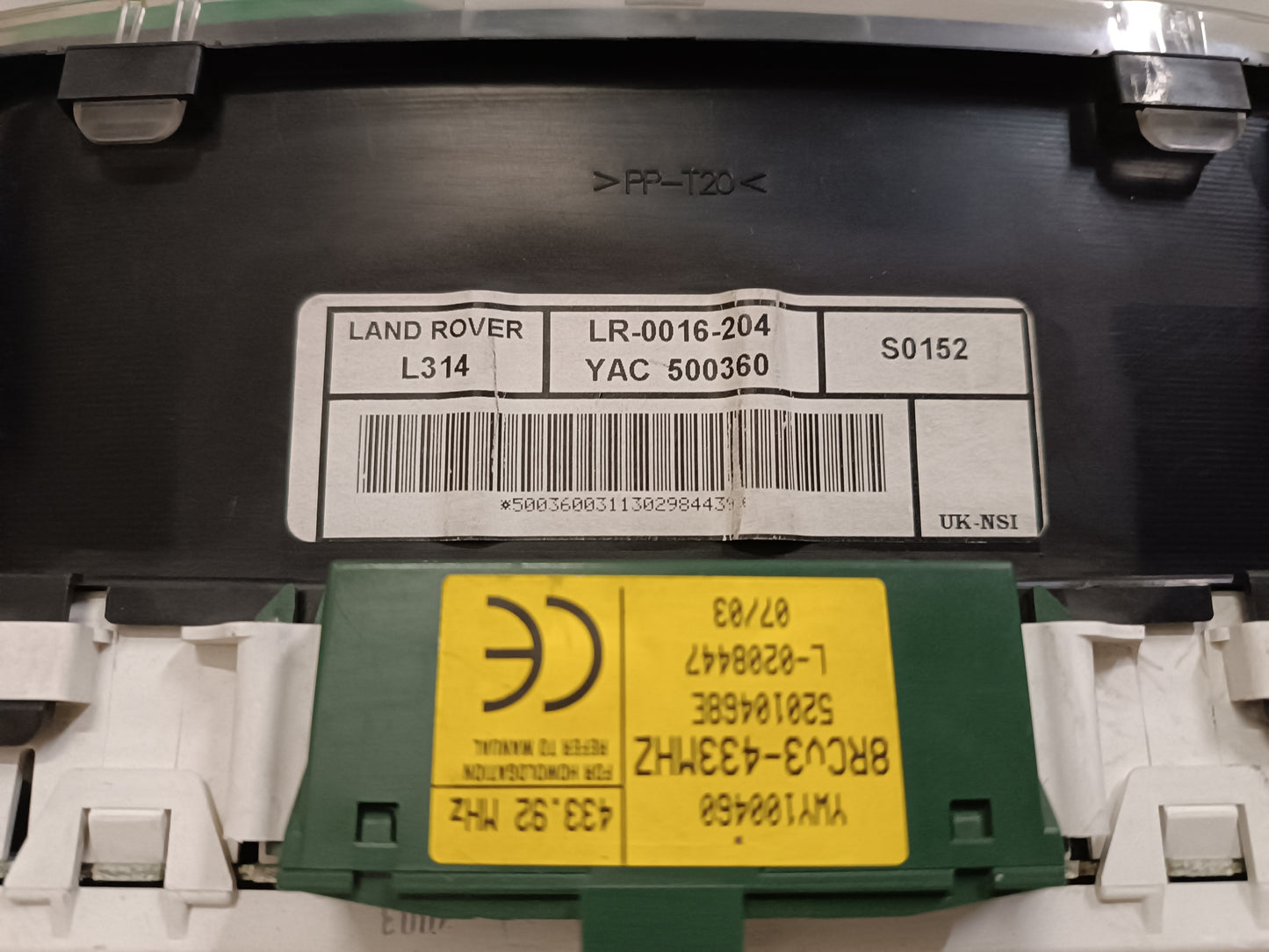 Quadro Strumenti Land Rover Freelander 1 Cod. YAC500360