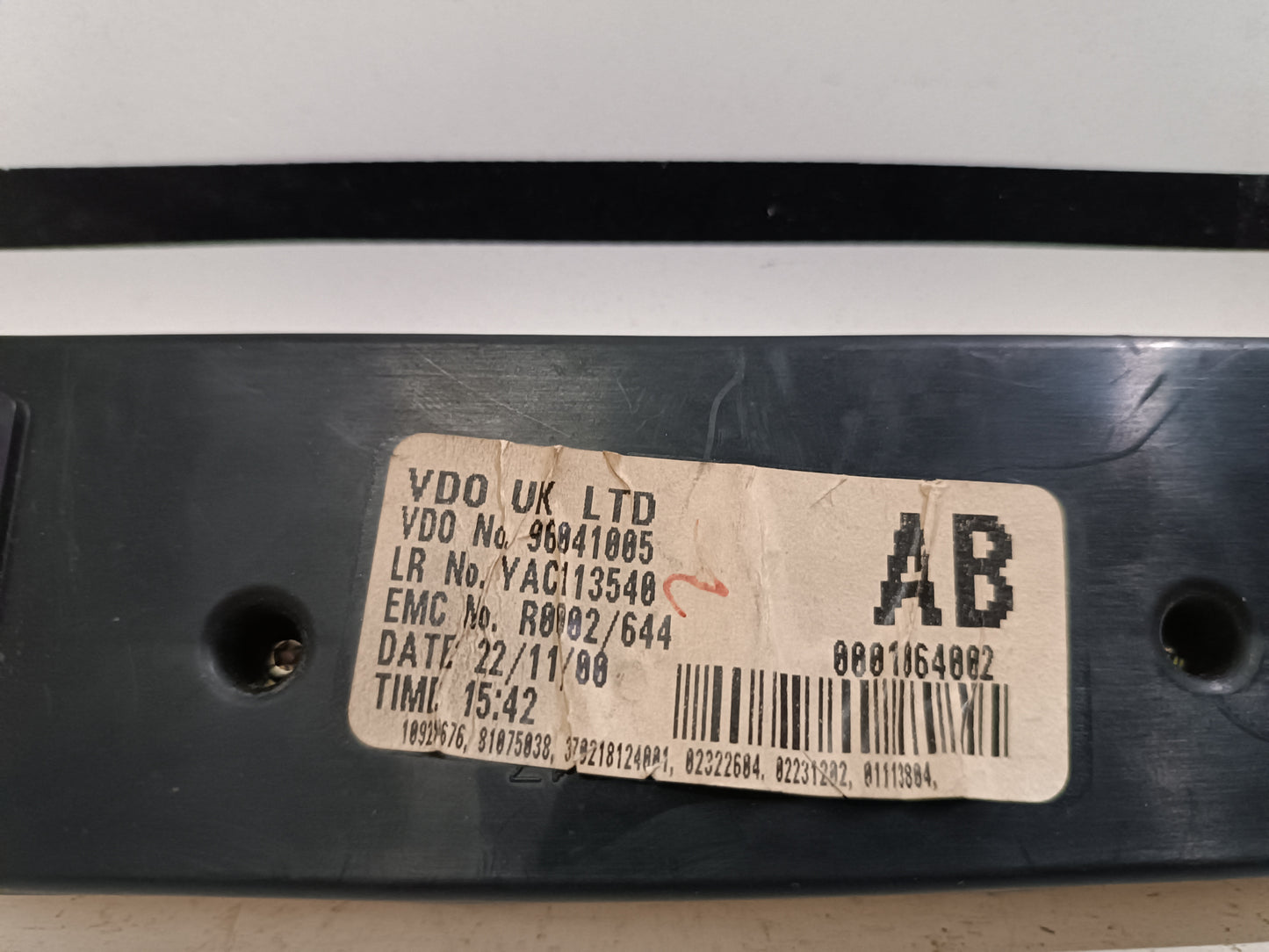Display Multifunzione Land Rover Defender Td5 Cod. YAC113540