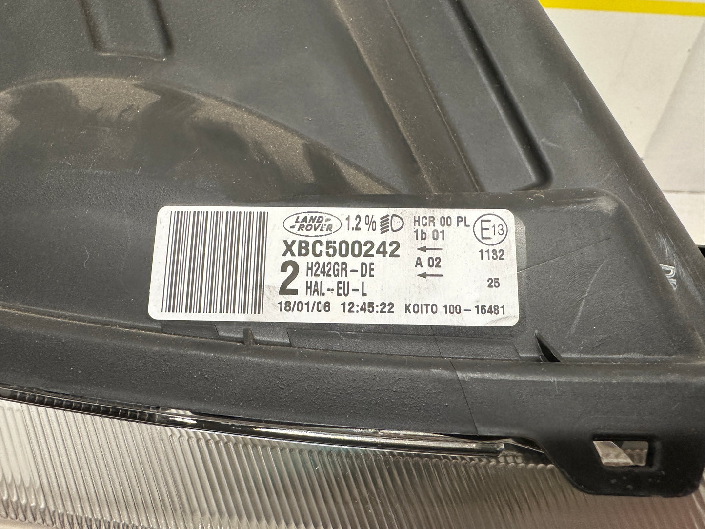 Faro Anteriore Destro Land Rover Discovery 3 Cod. XBC500242