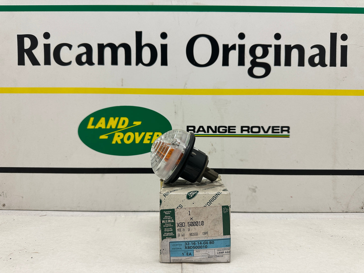 Freccia Anteriore/Posteriore Land Rover Defender 300TDI TD5 & Puma Trasparente Cod. XBD500010