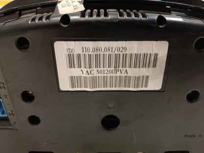 Quadro Strumenti Range Rover L322 Cod. YAC501200PVA