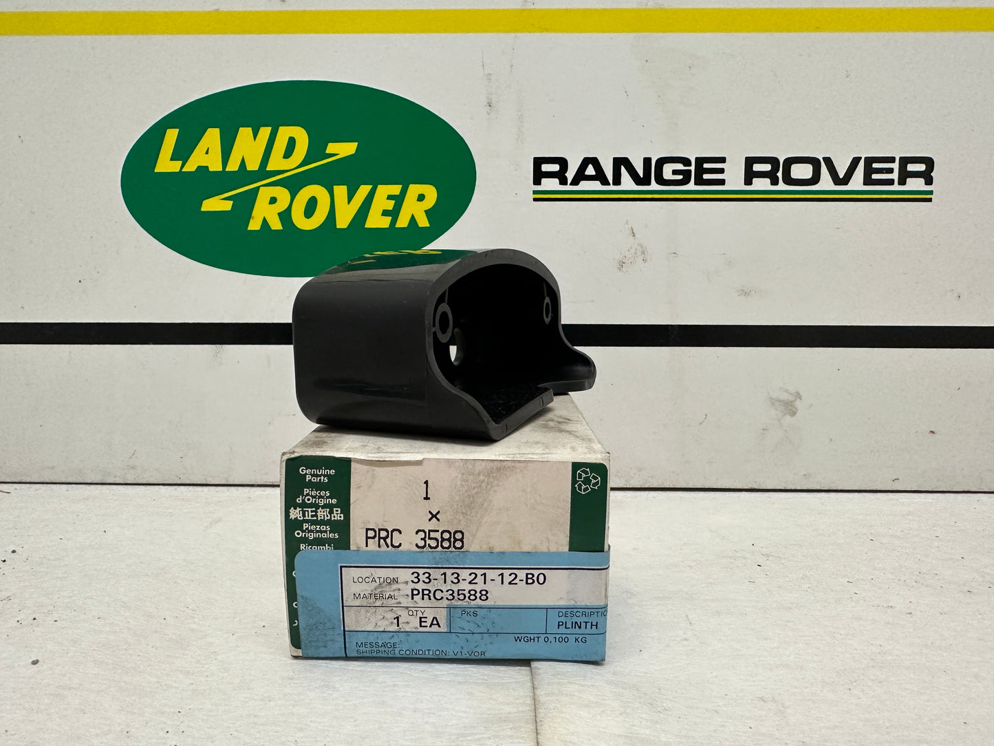 Supporto Luce Targa Land Rover Defender Cod. PRC3588