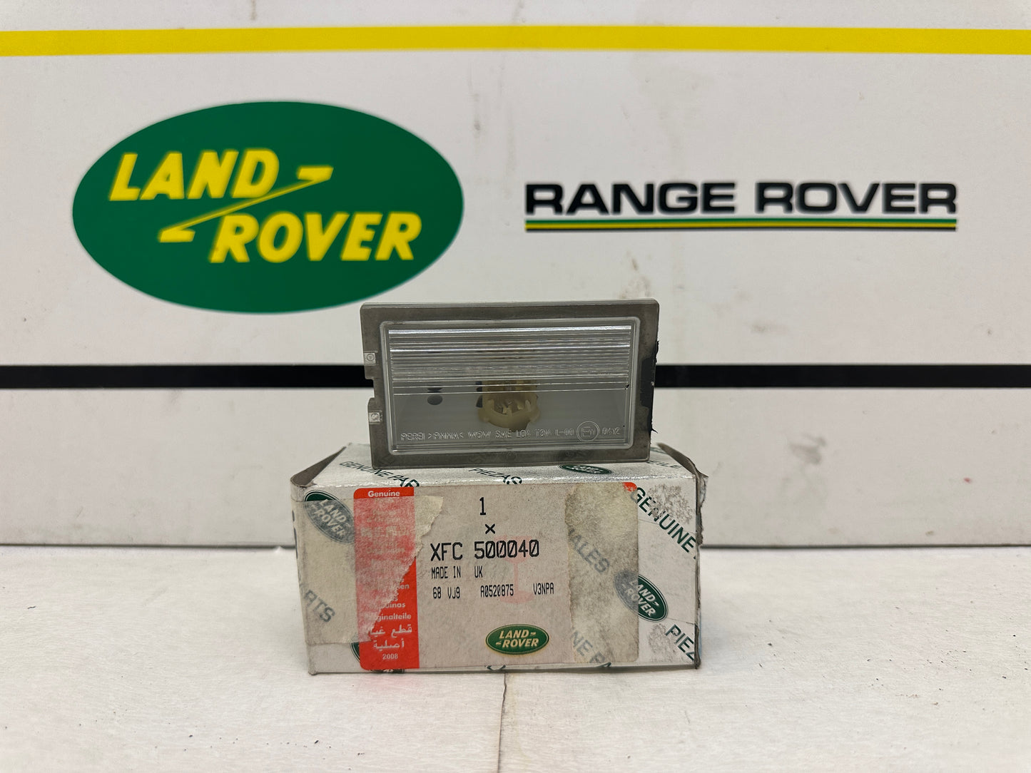 Luce Targa Land Rover Range Rover Classic Cod. XFC500040