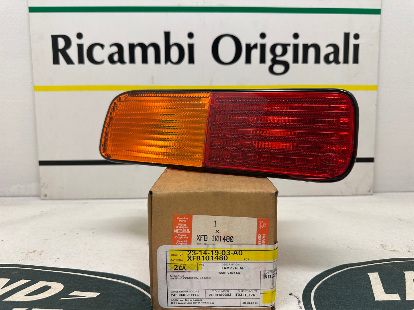 Stop Posteriore Destro Paraurti Land Rover Discovery 2 Cod. XFB101480